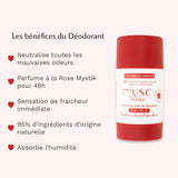 3 déodorants Rose Mystik