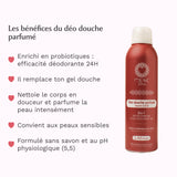 Déo douche parfumé au Sweet Litchi - la Délicieuse