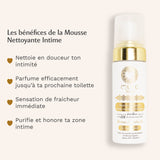Mousse nettoyante Intime Monoï Oriental - La Rayonnante