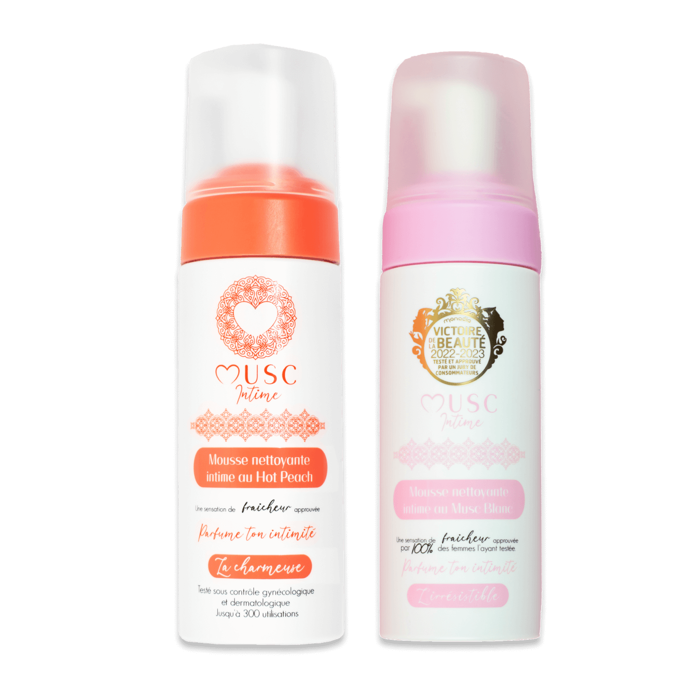 Mousse nettoyante Intime Hot Peach - la Charmeuse