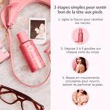 Huile Glow Pailletée Corps Sweet Litchi