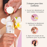 3 déodorants au Monoï Oriental