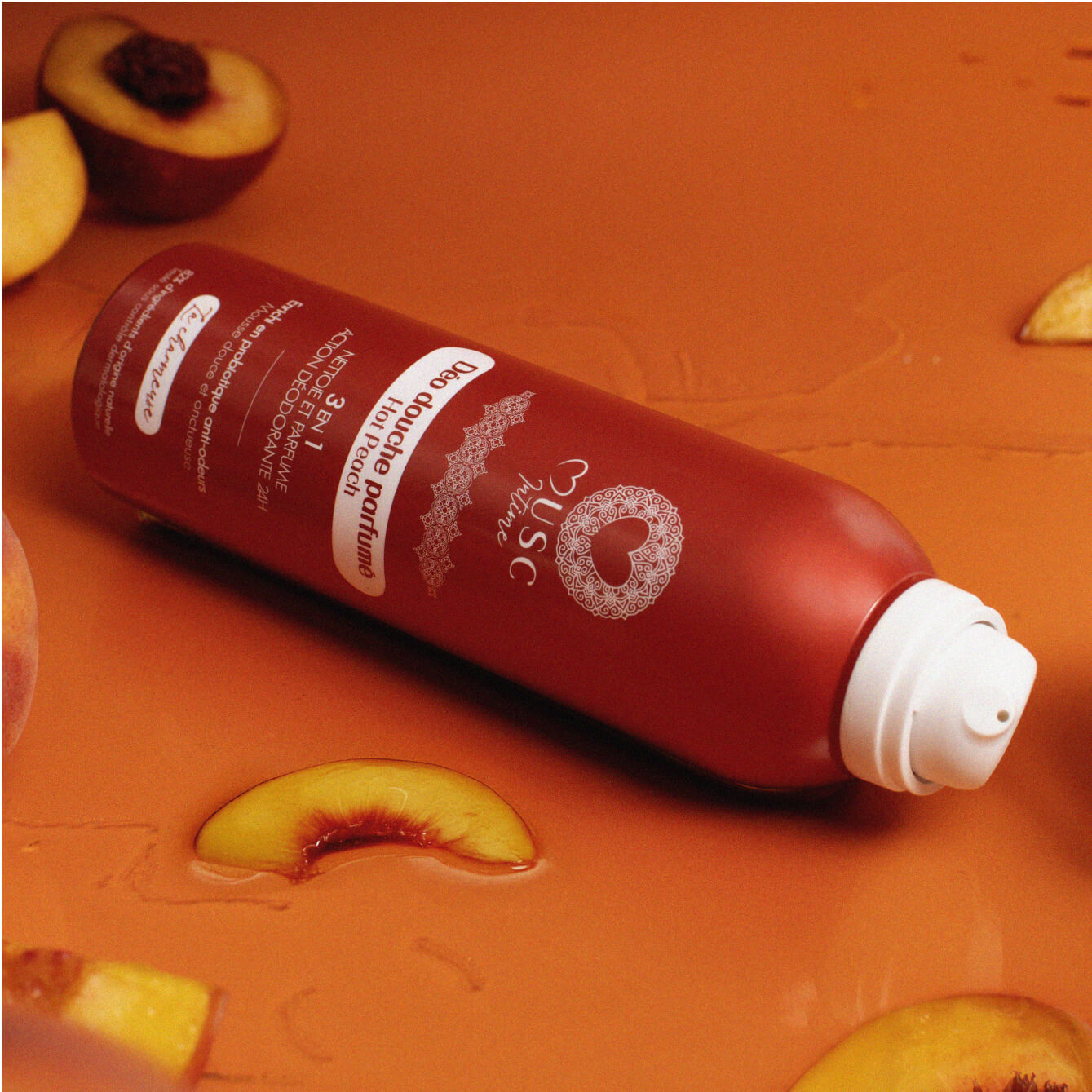 Déo douche parfumé Hot Peach - la Charmeuse