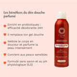 Déo douche parfumé Hot Peach - la Charmeuse