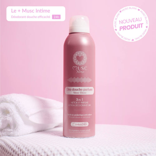 Déo douche parfumé au Musc Blanc - l'Irrésistible
