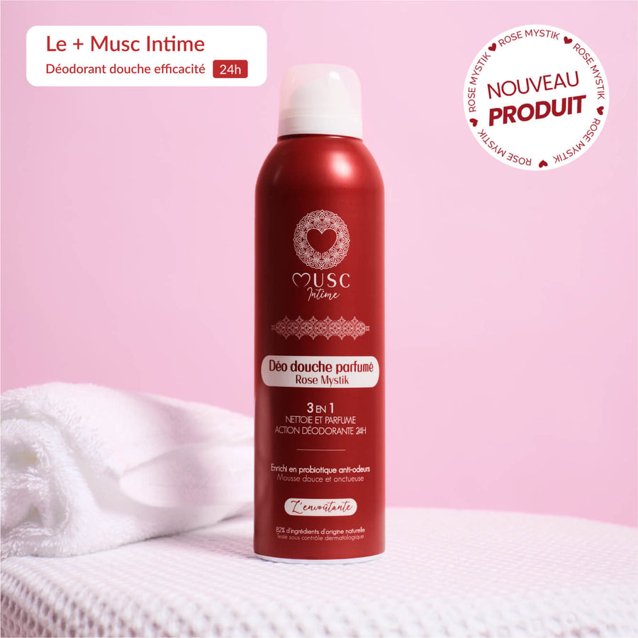 Déo douche parfumé Rose Mystik - l'Envoûtante