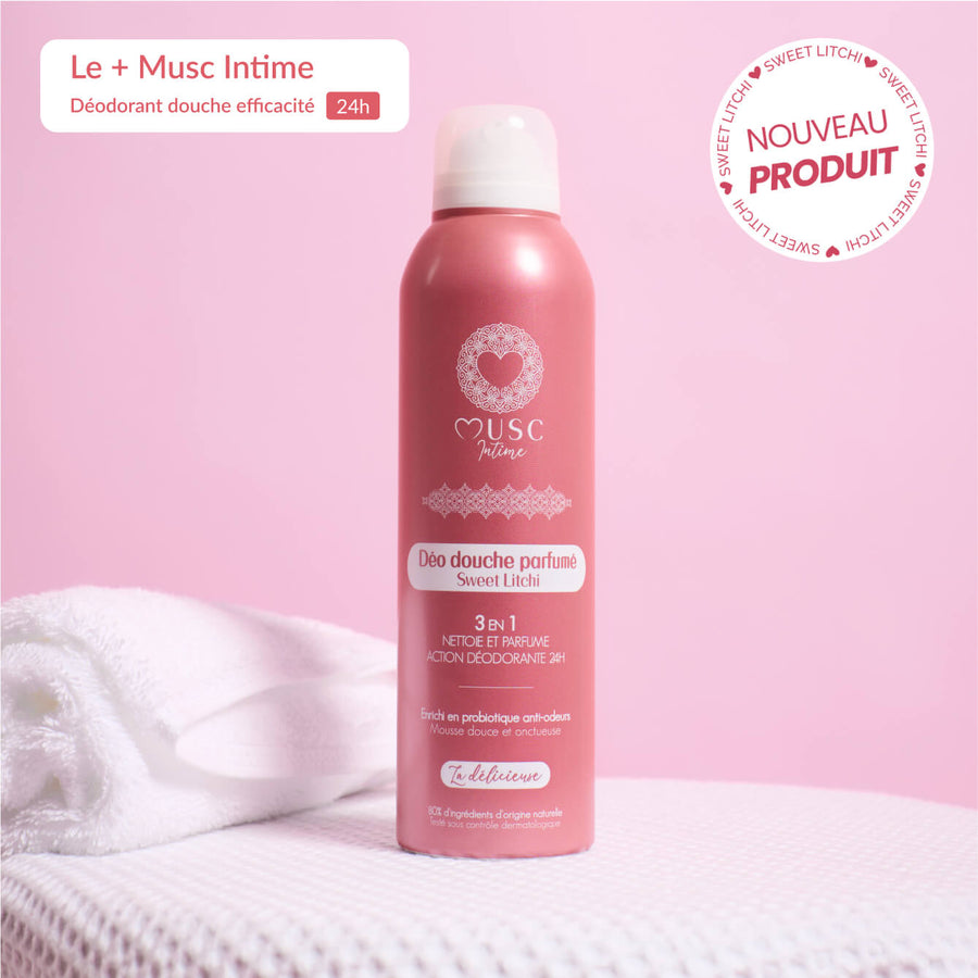 Déo douche parfumé au Sweet Litchi - la Délicieuse