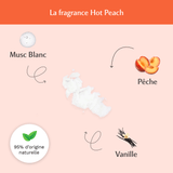 3 déodorants Hot Peach