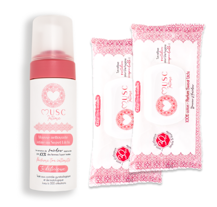 Mousse nettoyante Intime au Sweet Litchi - la Délicieuse