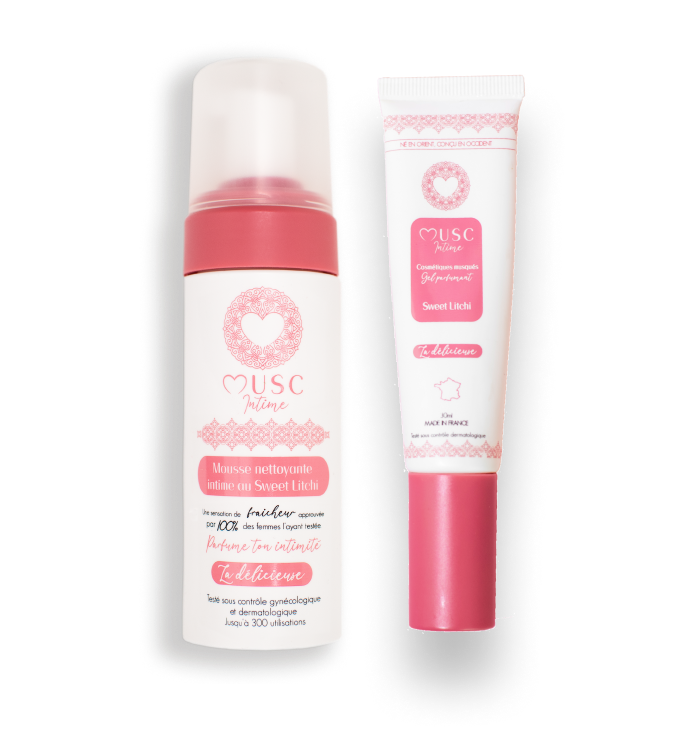 Mousse nettoyante Intime au Sweet Litchi - la Délicieuse