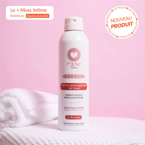 Lait en spray parfumé Hot Peach - la Charmeuse