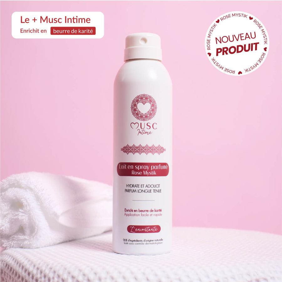 Lait en spray parfumé Rose Mystik - l'Envoûtante