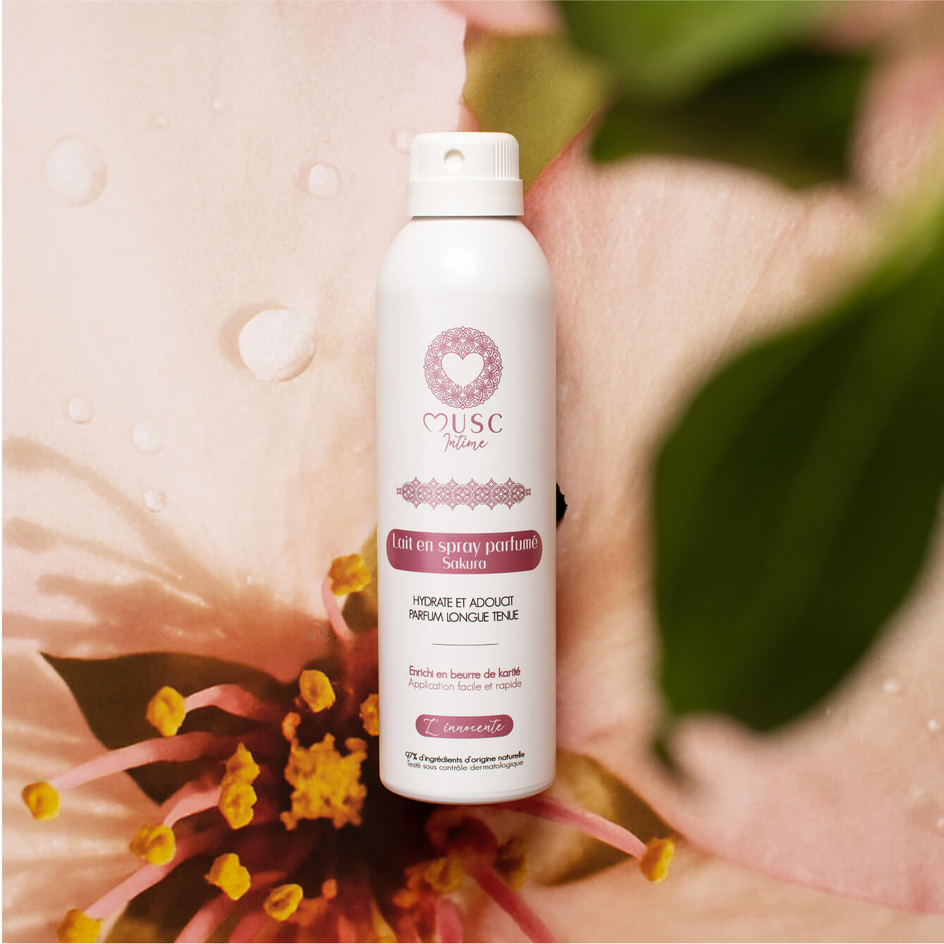 Lait en spray parfumé au Sakura - l'Innocente