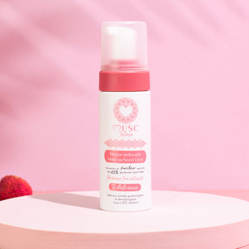 Mousse nettoyante Intime au Sweet Litchi - la Délicieuse