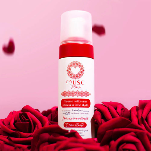Mousse nettoyante Intime Rose Mystik - l'Envoûtante
