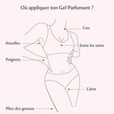 Gel parfumant l'Envoûtante - Rose Mystik