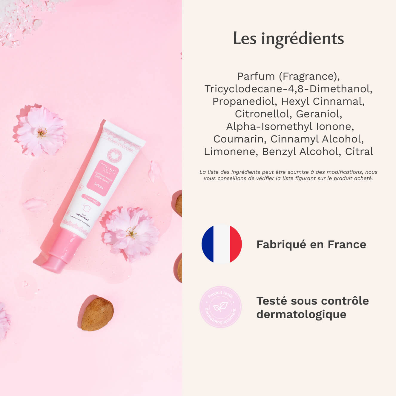 Gel parfumant l'Innocente - Sakura