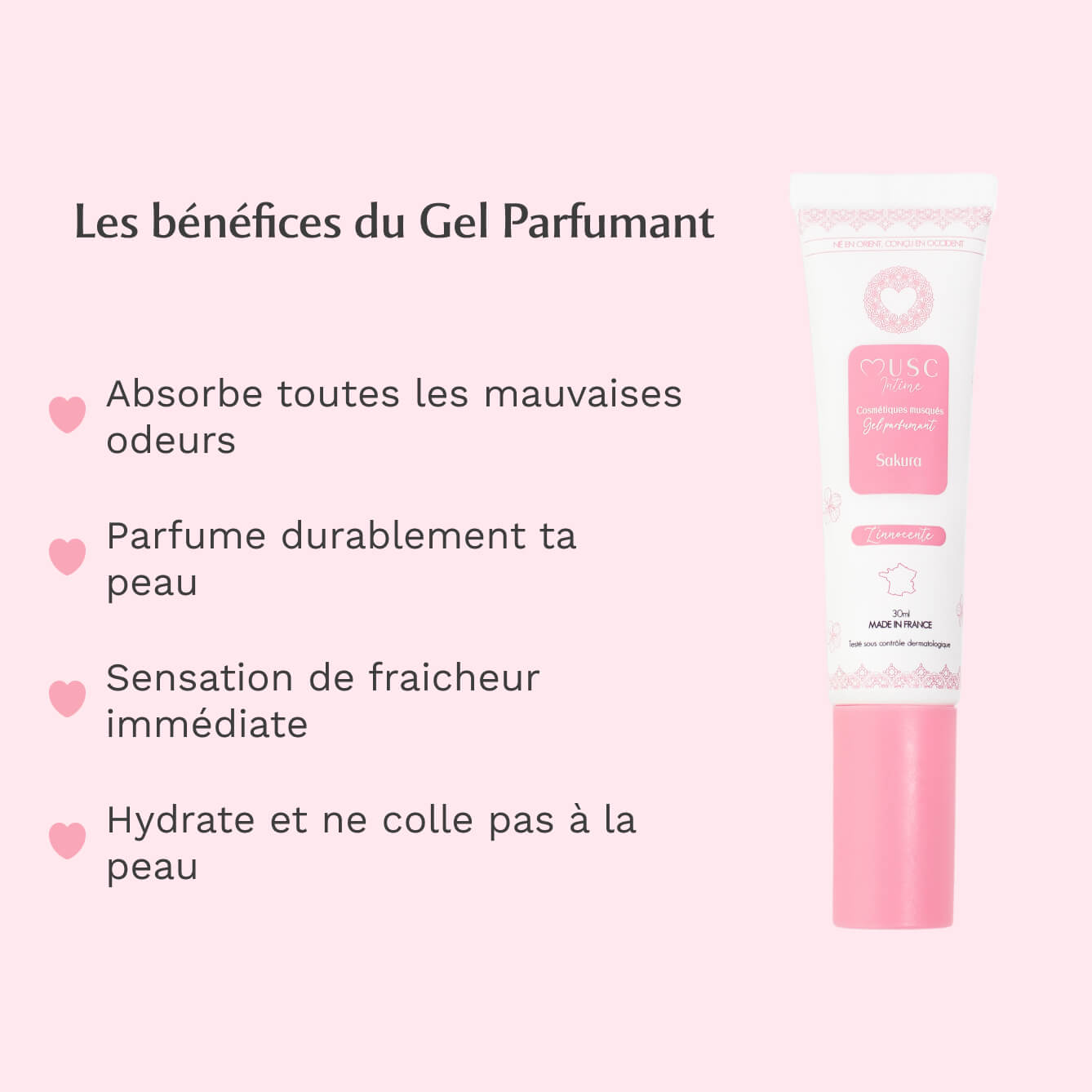 Gel parfumant l'Innocente - Sakura