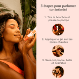 Gel parfumant la Charmeuse - Hot Peach