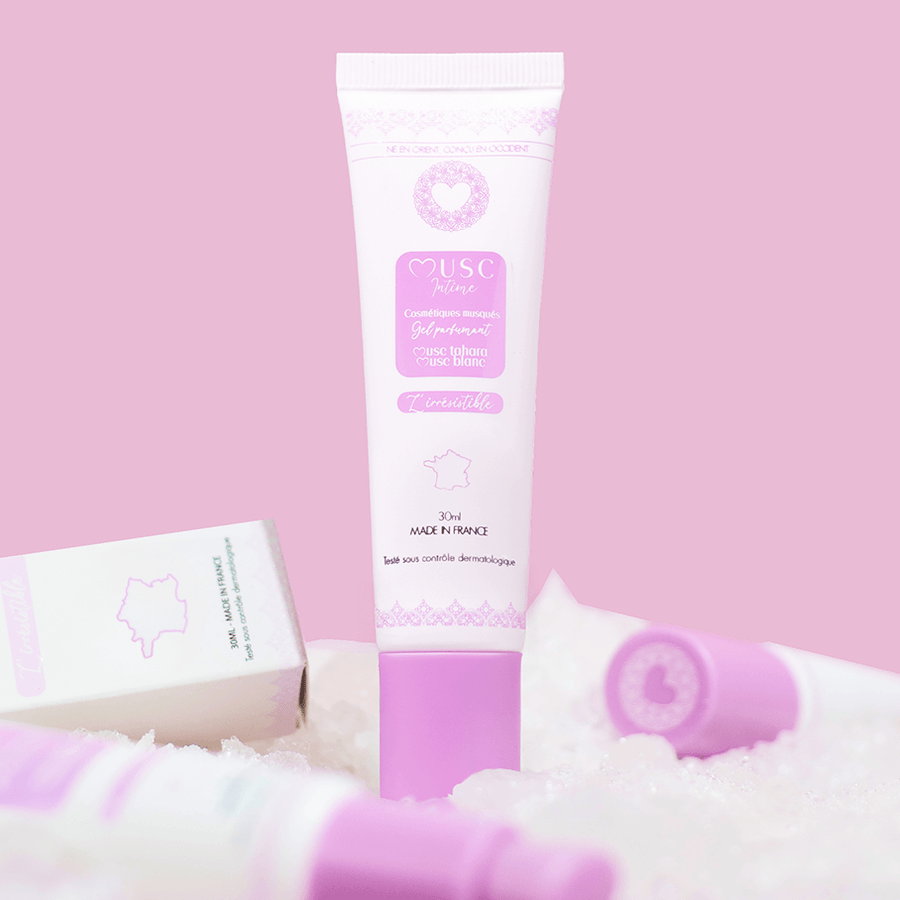 Gel parfumant l'Irrésistible - Musc Blanc