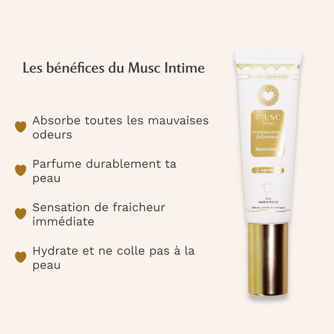 Gel parfumant la Rayonnante - Monoï Oriental